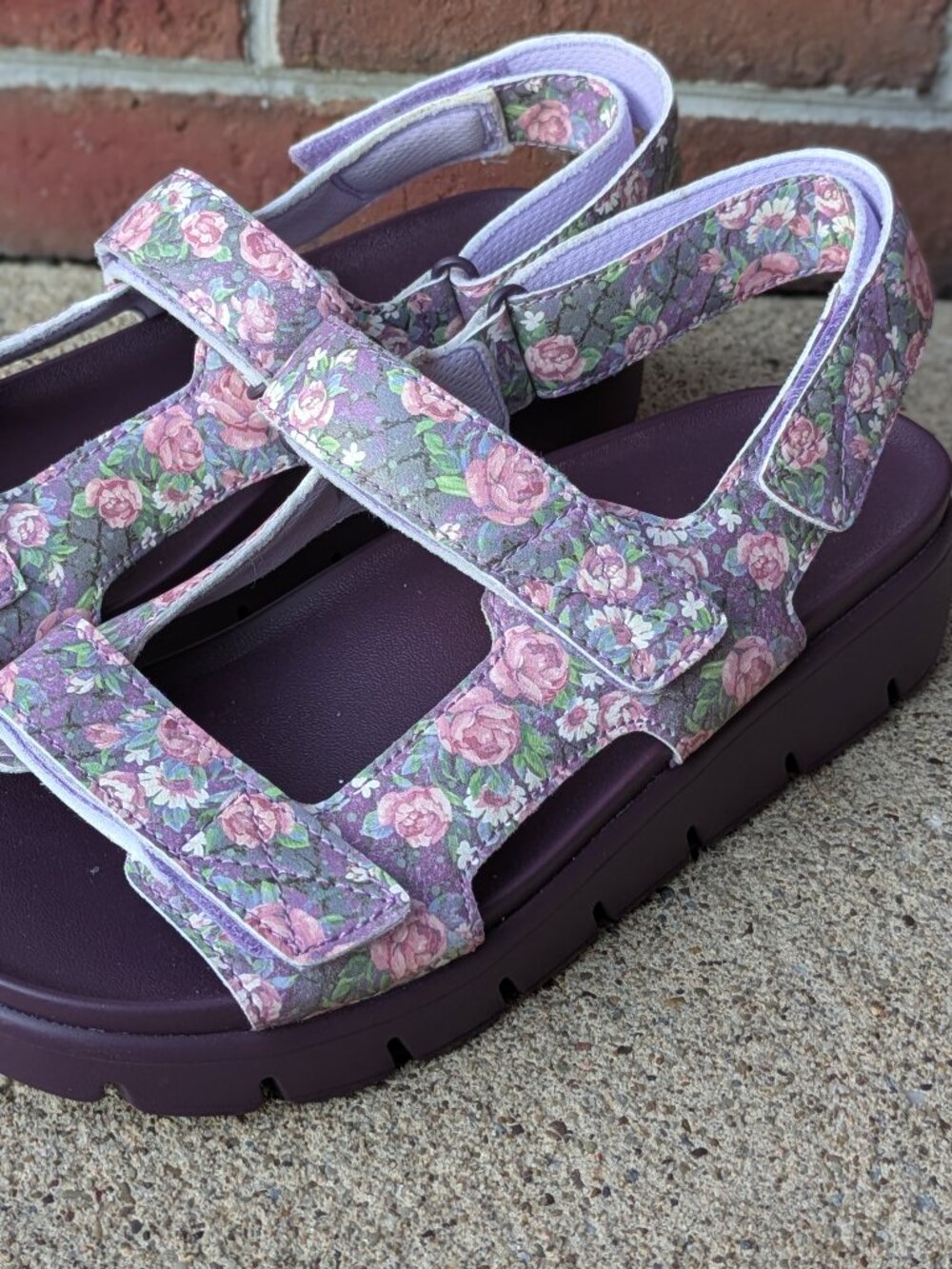 Alegria 'Henleee' Garden Chic Platform Sandals (women's 38)